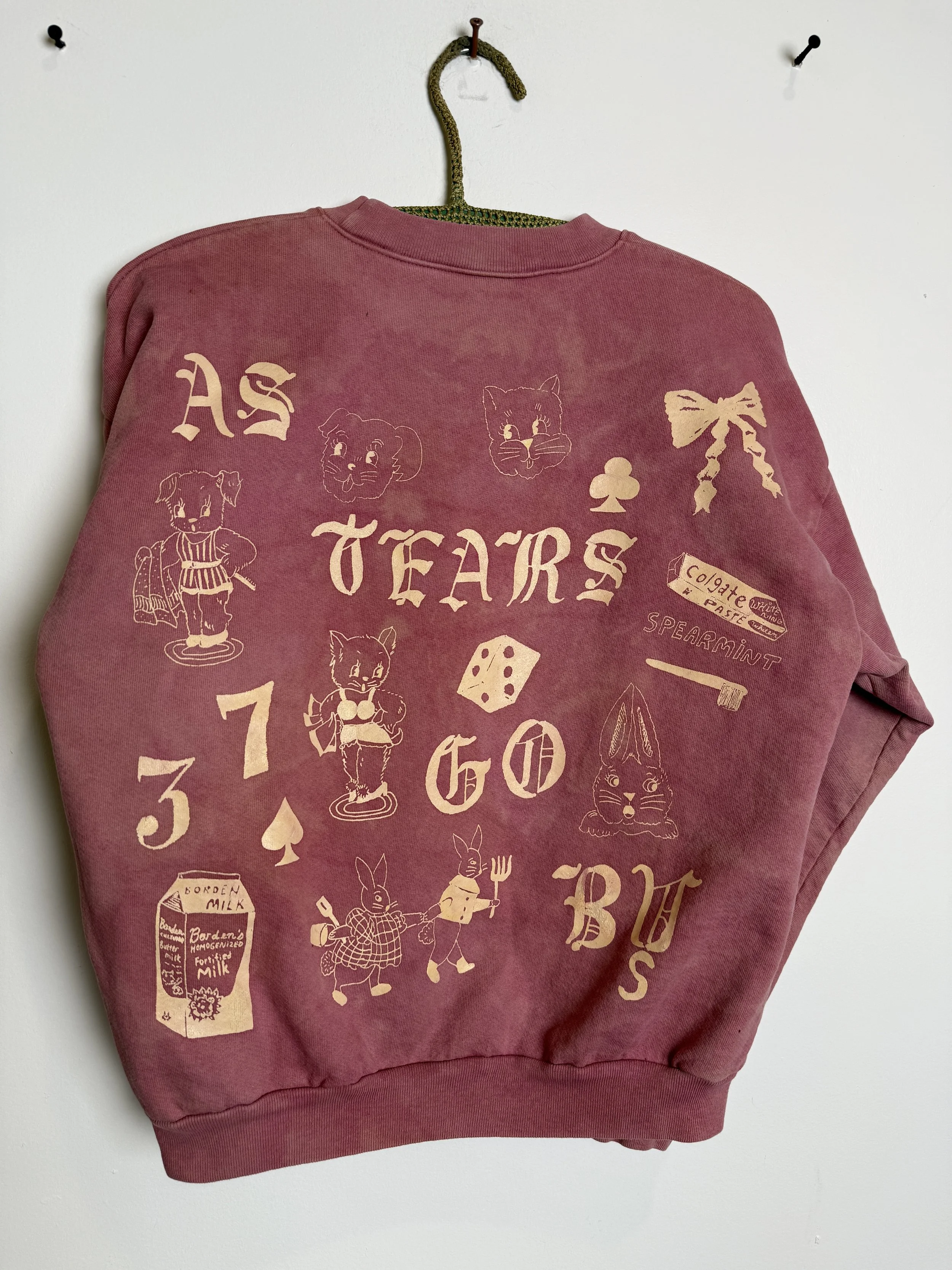 パンツ theredthered print sweat1 toys denim THEREDTHREAD / ザレッドスレッド】S print denim 1 toys